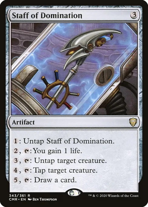 Staff of Domination, Commander Legends #343