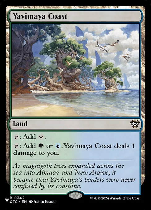 Yavimaya Coast, The List #OTC-342