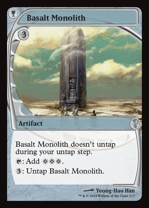 Basalt Monolith, Mystery Booster 2 #217