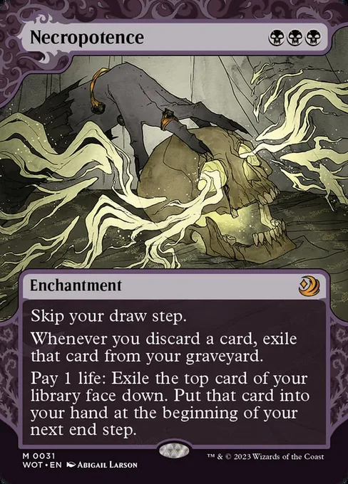 Necropotence, Wilds of Eldraine: Enchanting Tales #31