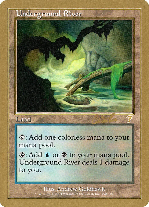 Underground River, World Championship Decks 2002 #cr350