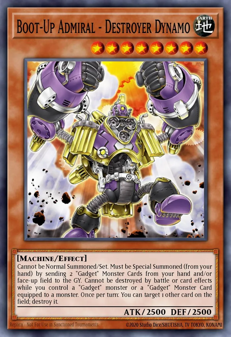 Boot-Up Admiral - Destroyer Dynamo