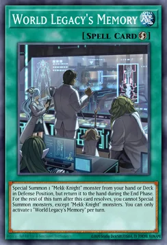 World Legacy's Memory