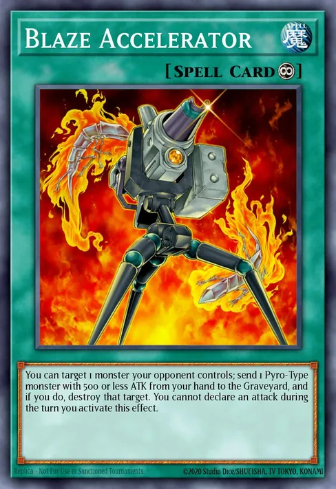 Blaze Accelerator, Force of the Breaker #FOTB-EN040