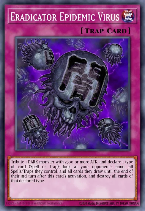 Eradicator Epidemic Virus, Force of the Breaker #FOTB-EN068