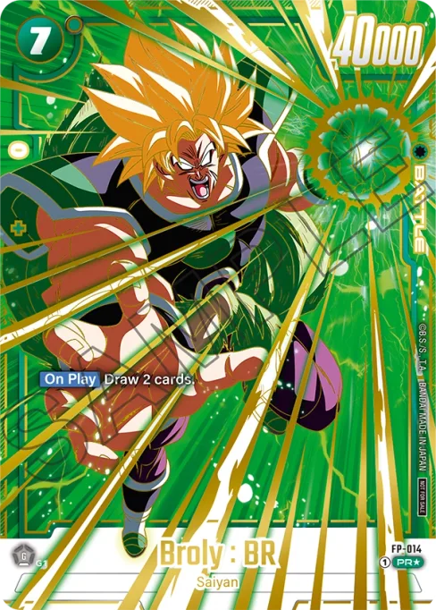 Broly : BR, Promotion Card #FP-014_p2