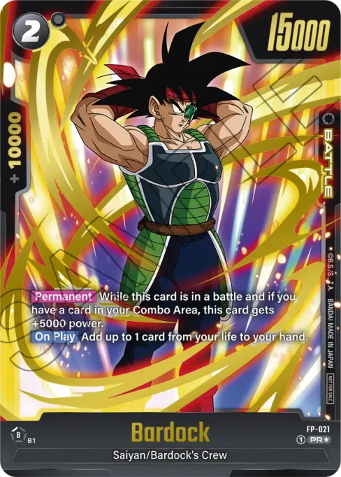 Bardock, Promotion Card #FP-021_p1