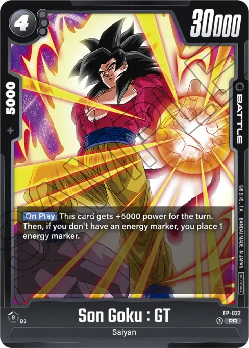 Son Goku : GT, Promotion Card #FP-022_p1