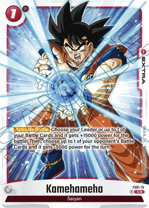 Kamehameha, Starter Deck: Son Goku #FS01-15_p1