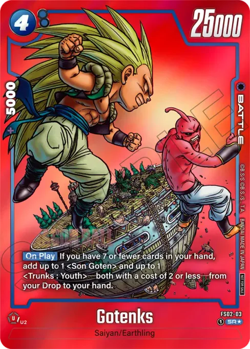 Gotenks, Starter Deck: Vegeta #FS02-03_p2