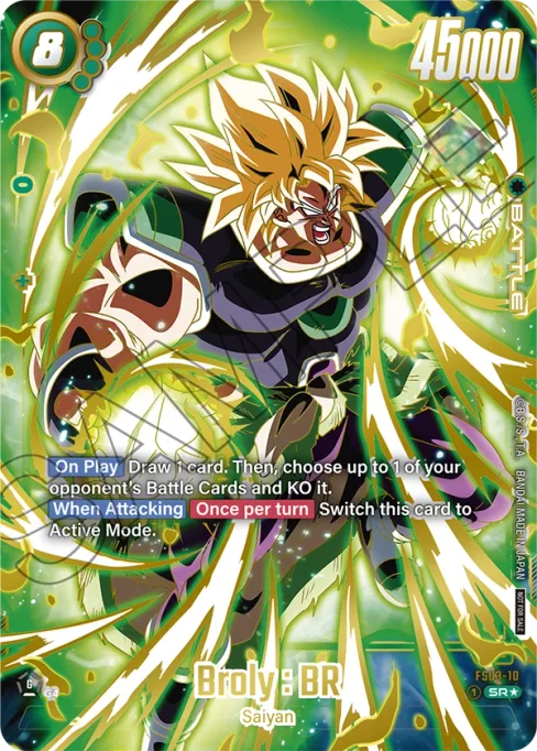 Broly : BR, Starter Deck: Broly #FS03-10_p2