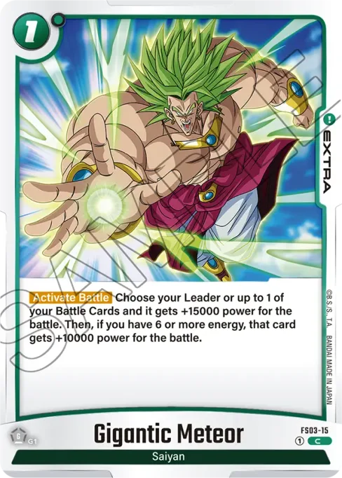 Gigantic Meteor, Starter Deck: Broly #FS03-15