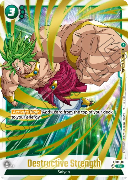 Destructive Strength, Starter Deck: Broly #FS03-16_p2