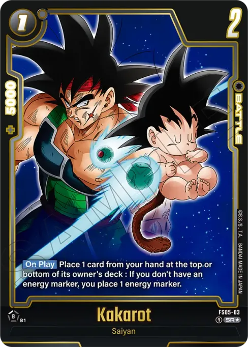Kakarot, Starter Deck: Bardock #FS05-03_p2