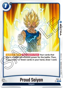 Proud Saiyan, Normal