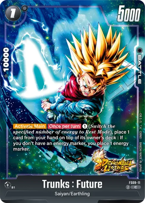 Trunks : Future, Starter Deck EX Shallot #FS09-11