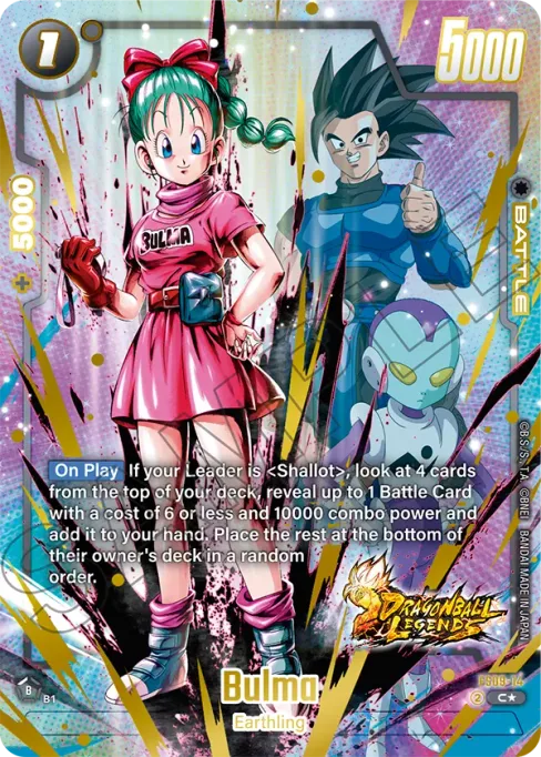 Bulma, Starter Deck EX Shallot #FS09-14_p1