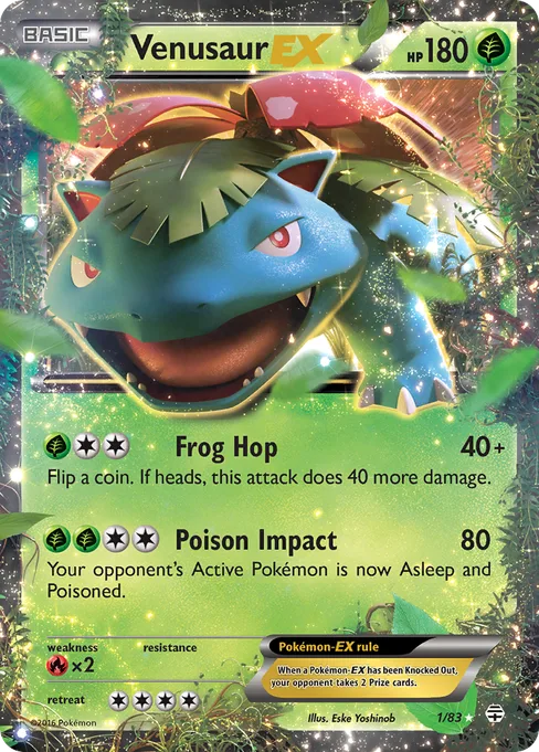 Venusaur-EX, Generations #1