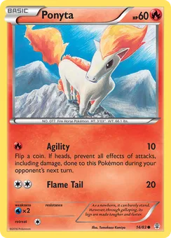 Ponyta, Normal