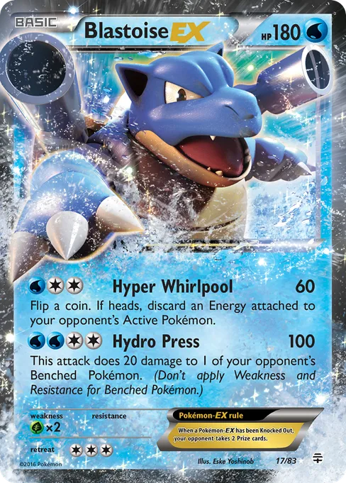 Blastoise-EX, Generations #17