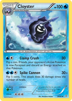 Cloyster, Normal