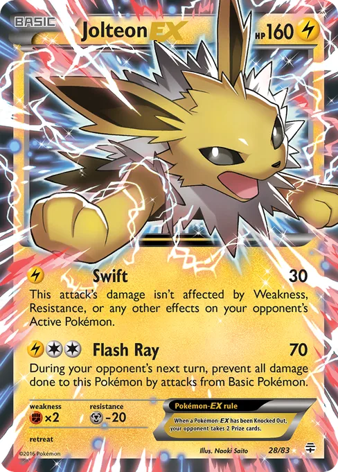Jolteon-EX, Generations #28