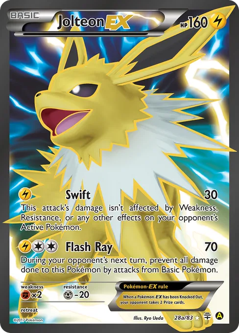 Jolteon-EX, Generations #28a