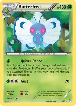 Butterfree, Holofoil