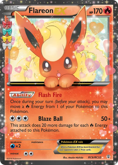 Flareon-EX, Generations #RC6