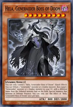 Hela, Generaider Boss of Doom