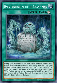 Dark Contract with the Swamp King