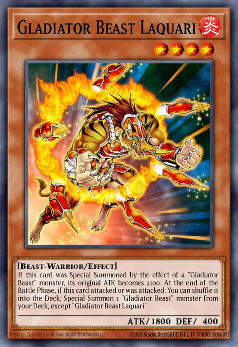 Gladiator Beast Laquari, Gladiator's Assault #GLAS-EN021
