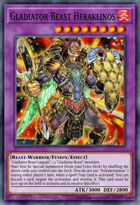 Gladiator Beast Heraklinos, Gladiator's Assault #GLAS-EN044