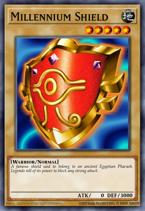 Millennium Shield, Gold Series 4: Pyramids Edition #GLD4-EN001