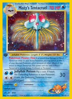 Misty's Tentacruel, Holofoil