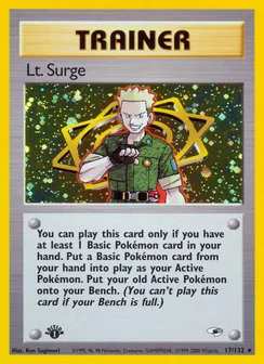 Lt. Surge, Holofoil