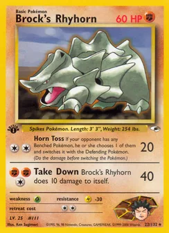 Brock's Rhyhorn, Normal