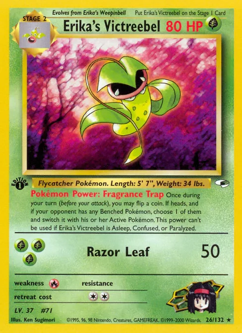 Erika's Victreebel, Gym Heroes #26