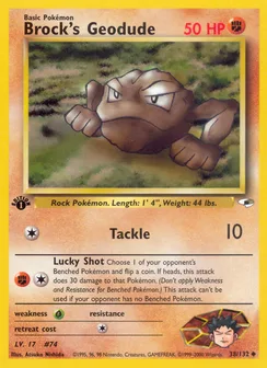 Brock's Geodude, Normal