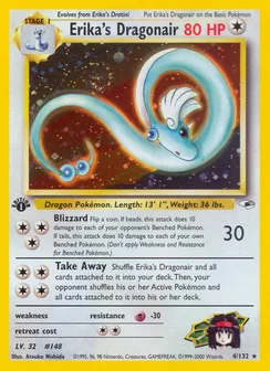 Erika's Dragonair, Holofoil