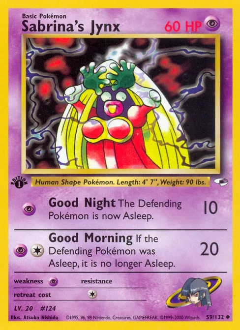 Sabrina's Jynx, Gym Heroes #59