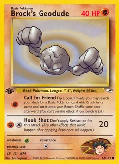 Brock's Geodude, Normal