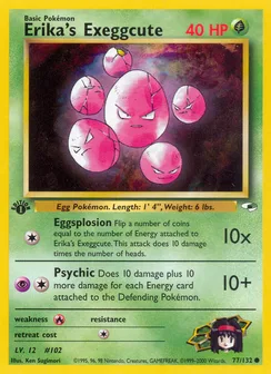 Erika's Exeggcute, Normal