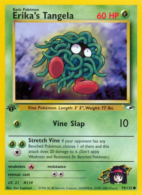 Erika's Tangela, Gym Heroes #79