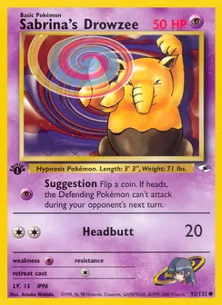 Sabrina's Drowzee, Normal