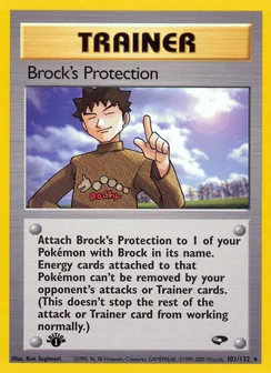 Brock's Protection, Normal
