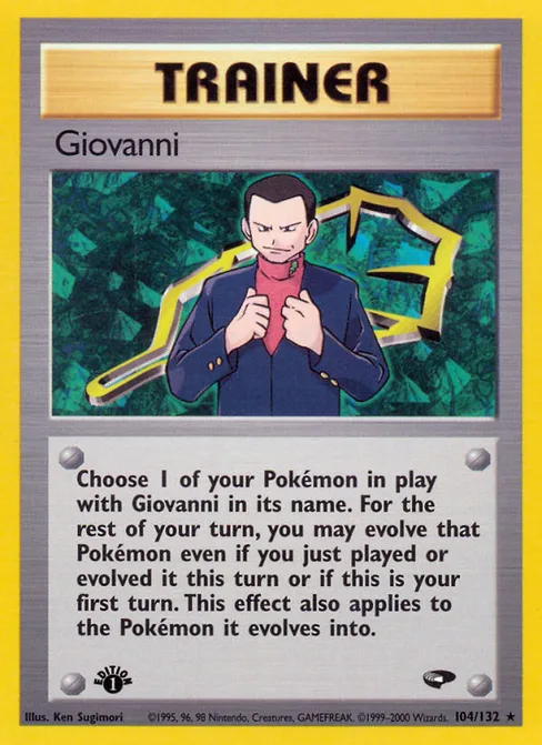 Giovanni, Gym Challenge #104