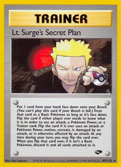 Lt. Surge's Secret Plan, Normal