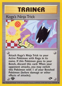 Koga's Ninja Trick, Normal