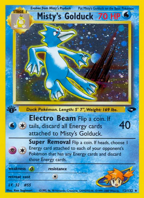 Misty's Golduck, Gym Challenge #12
